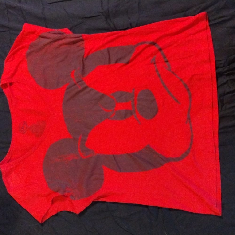 Disney Mickey mouse t-shirt red girl xxl 004